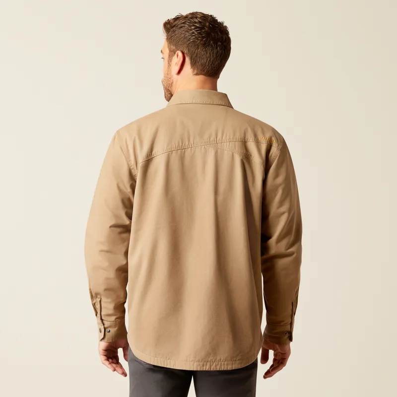 Ariat Mens Rebar Canvas Shirt Jacket -2