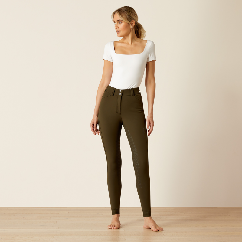 Ariat Womens Tri Factor Frost Insulated Full Seat Breech Relic-5