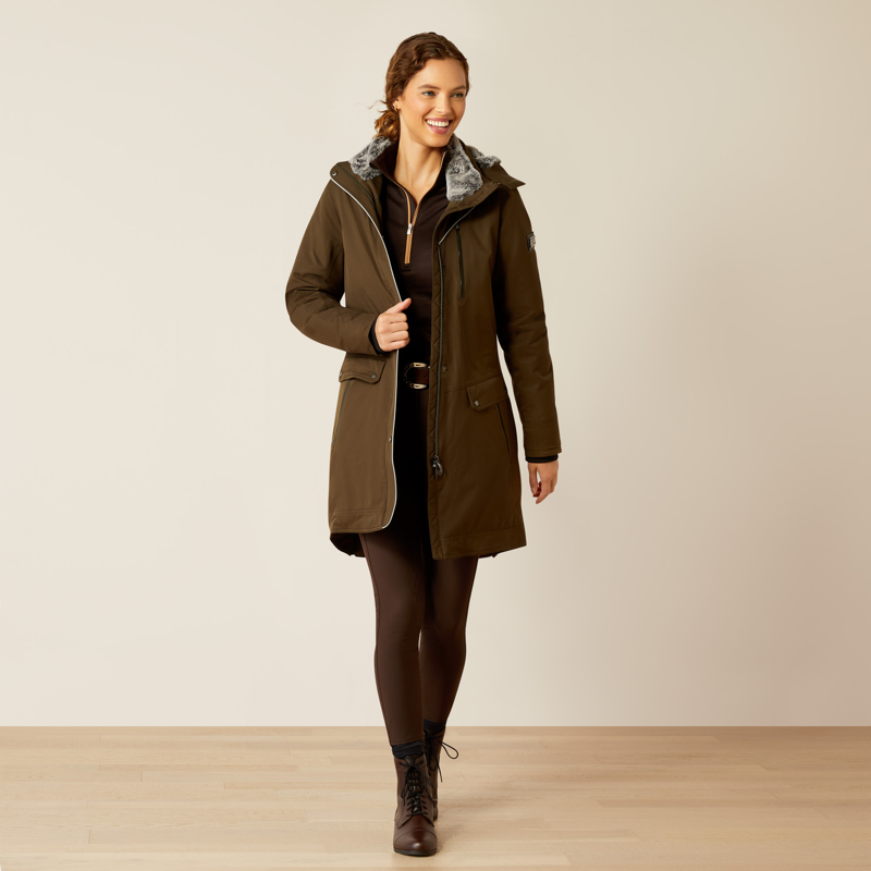 Ariat Womens Tempest Waterproof Insulated Parka Relic-5