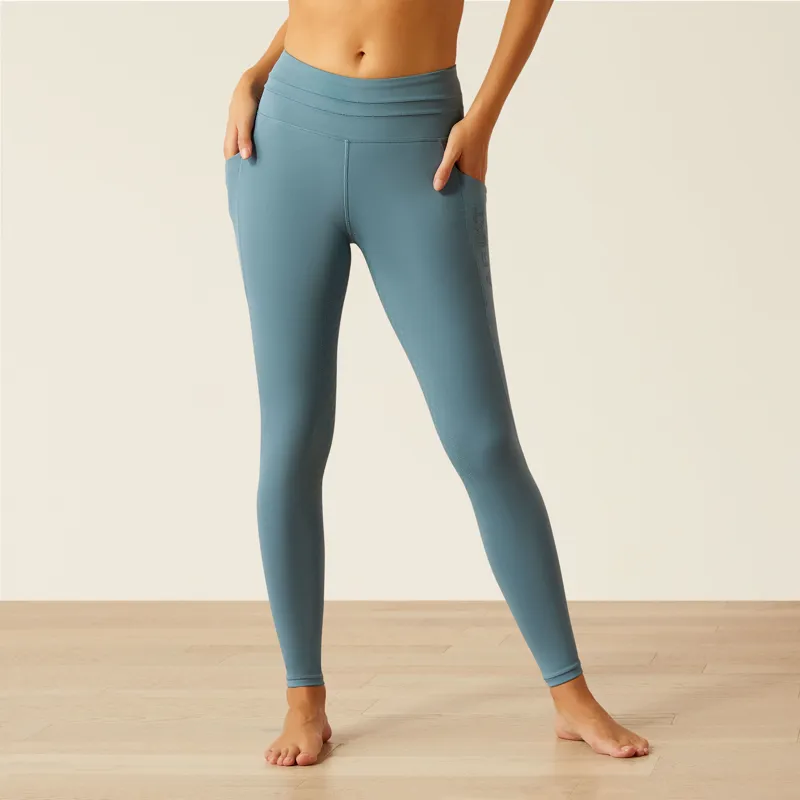 Ariat Womens EOS 2.0 Full Seat Tight Bluestone