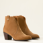 Ariat Womens Tilbury Western Style Boot Carmel Suede