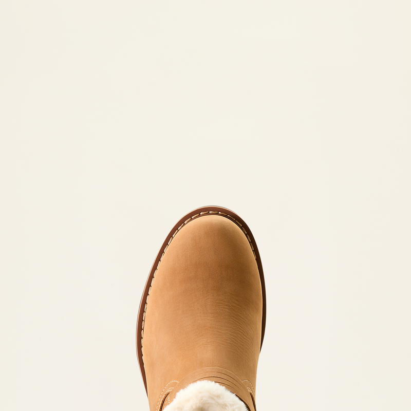 Ariat Womens Savannah Sherpa Waterproof Boot Caramel Tan-5