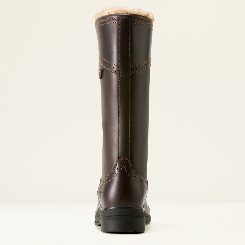 Ariat Womens Wythburn II Sherpa Waterproof Boot Dark Mocha-1