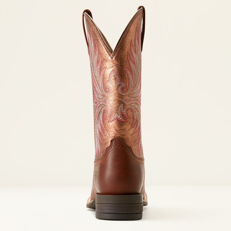 Ariat Womens Ranahan Western Boot Sienna Saddle/Rusty Red-2
