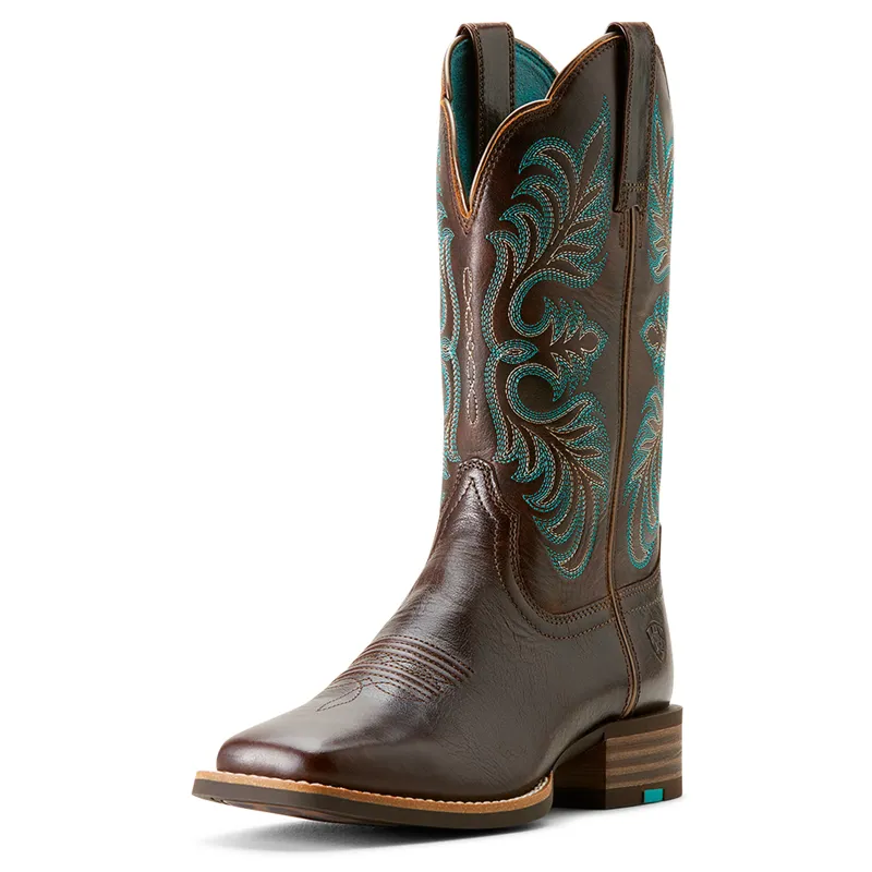 Ariat Womens Gillette Western Boot in Arizona Brown-1