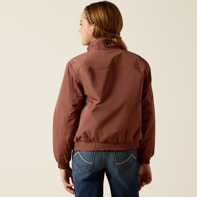 Ariat Youth Insulated Stable Jacket Marron-1