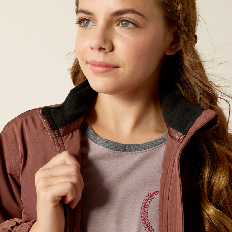 Ariat Youth Insulated Stable Jacket Marron-3