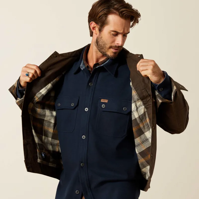 Ariat Mens Drayham Jacket Brown-2