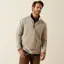 Ariat Mens Wilford 1/2 Zip Sweatshirt in Flint Grey Heather
