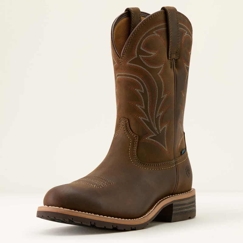 Ariat Mens Hybrid Rancher Waterproof U Toe Western Boot-1