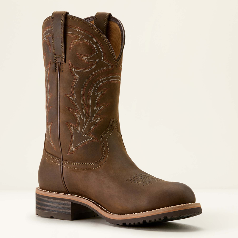 Ariat Mens Hybrid Rancher Waterproof U Toe Western Boot-3