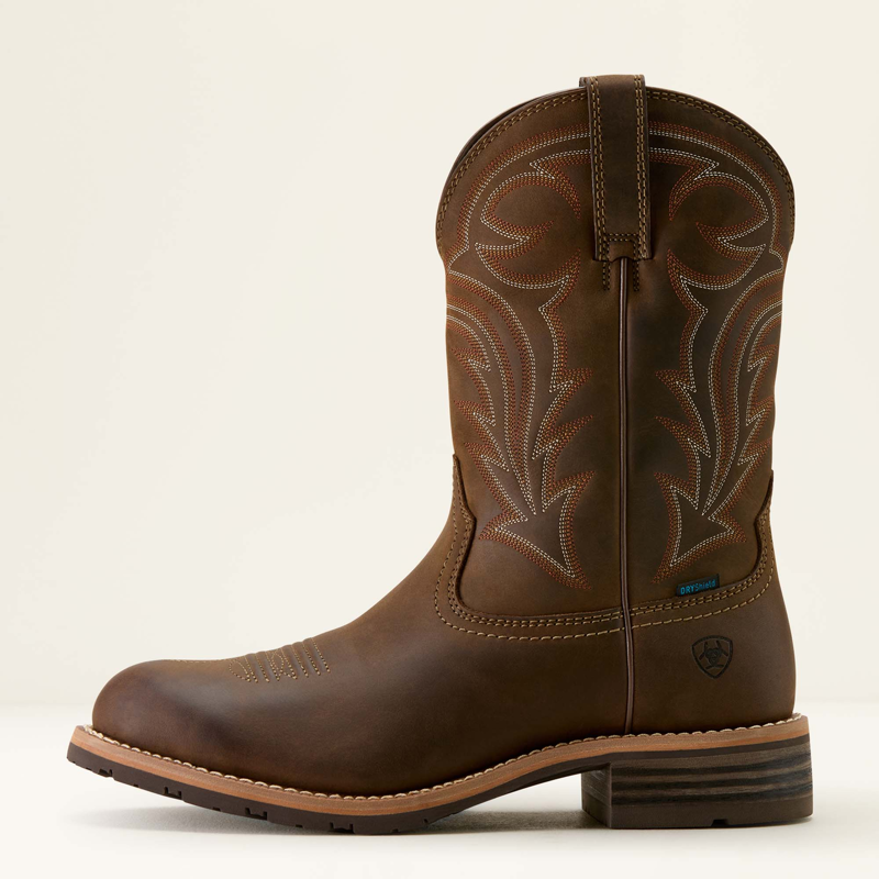 Ariat Mens Hybrid Rancher Waterproof U Toe Western Boot