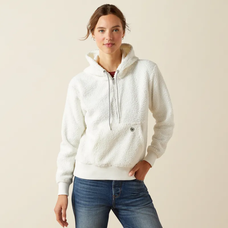 Ariat Womens Orinda Hoodie Star White