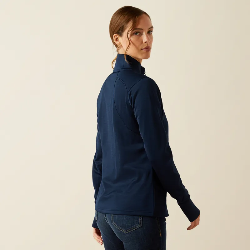 Ariat Team EQ 1/2 Zip Pullover in Navy-4