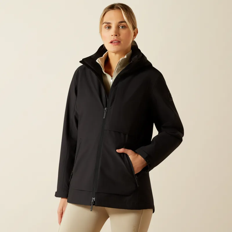 Ariat Womens Outer Banks Waterproof Jacket Black