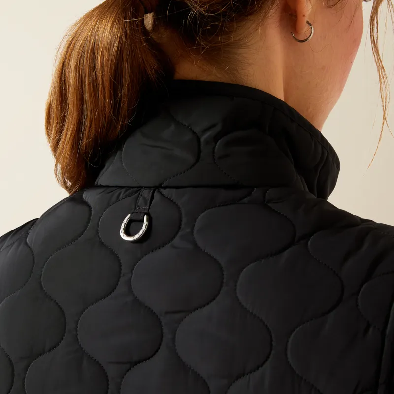Ariat Ashley Womens 2.0 Insulated Gilet Black-1
