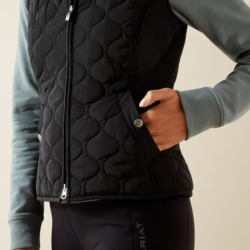 Ariat Ashley Womens 2.0 Insulated Gilet Black-2