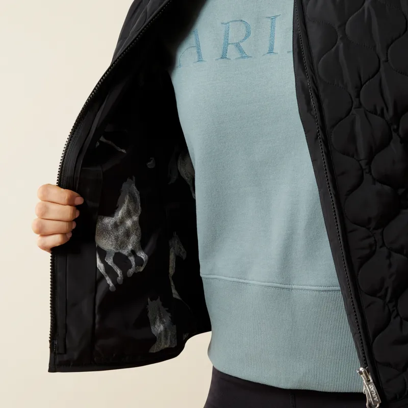 Ariat Ashley Womens 2.0 Insulated Gilet Black-3