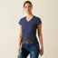 Ariat Womens BV Logo T-Shirt Navy Heather