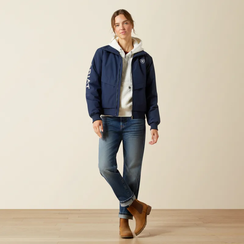 Ariat Womens Stable 2.0 Insulated Jacket in Navy-1