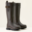 Ariat Womens Woodstock Rubber Wellington Boot Bracken Brown