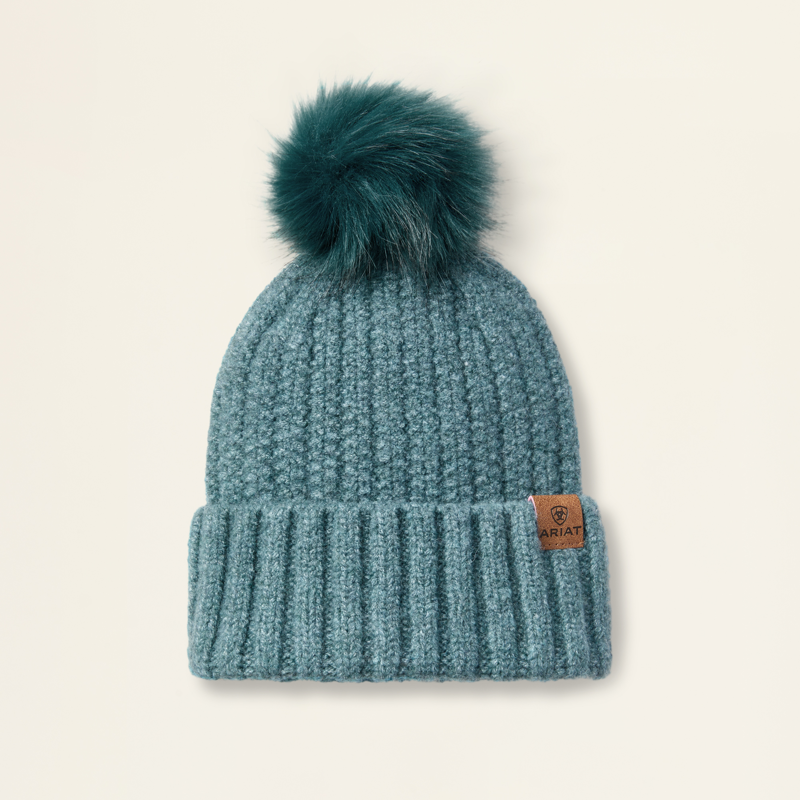 Ariat Womens Chilton Beanie Slate-1