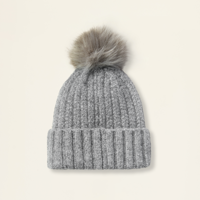 Ariat Womens Chilton Beanie Heather Grey-1