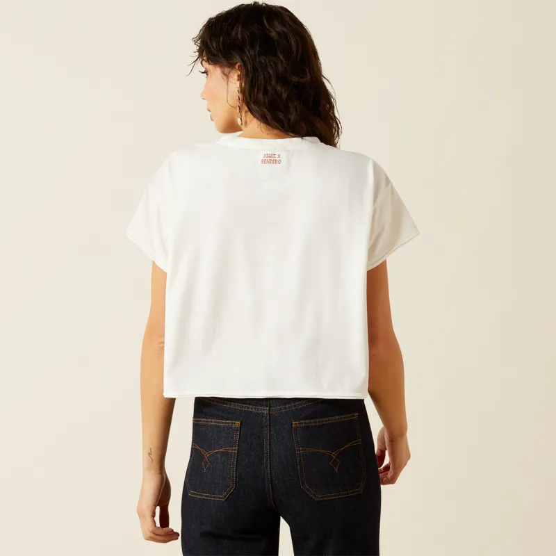 Ariat Womens Sendero Yeehaw Cropped T-Shirt-3