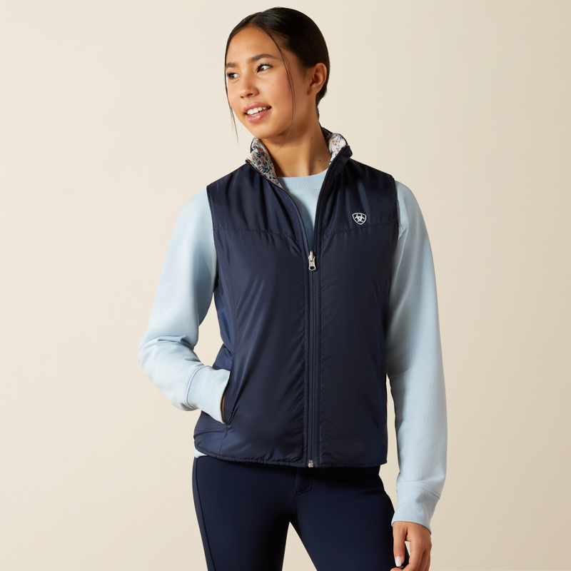 Ariat Youth Bella Reversible Insulated Gilet-1