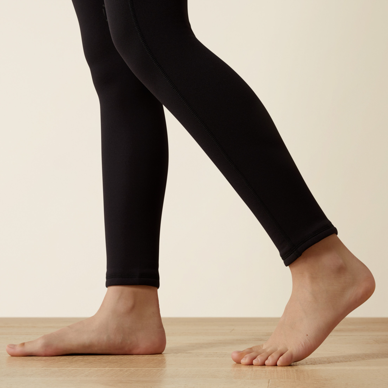 Ariat Youth Venture 2.0 Thermal Full Seat Tights Black-4