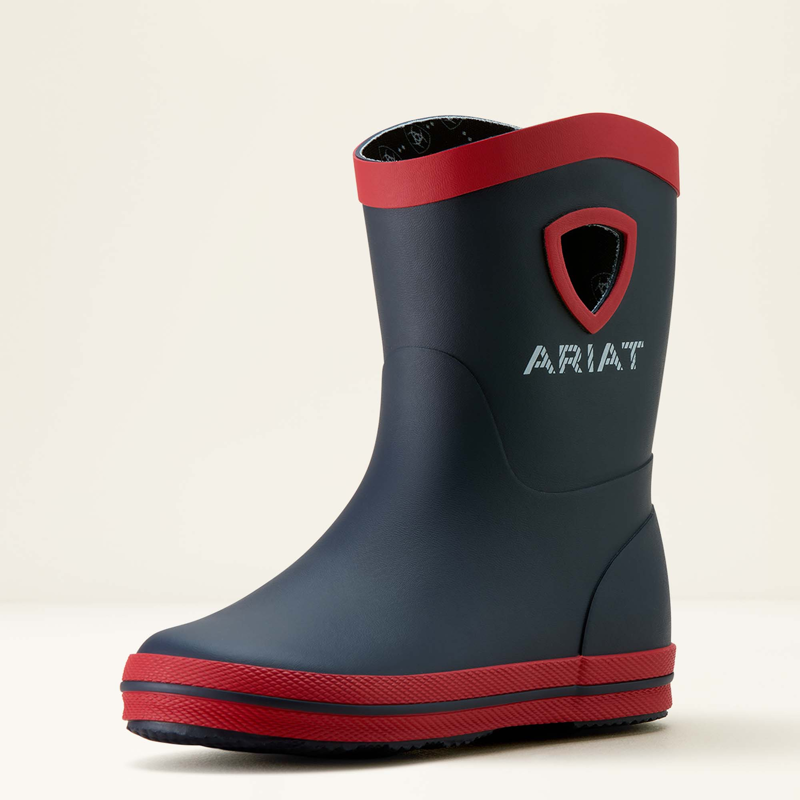 Ariat Youth Kelmarsh Rubber Boot Navy-1