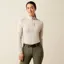 Ariat Women's Lunaveil 1/2 Zip Baselayer in Chateau Grey