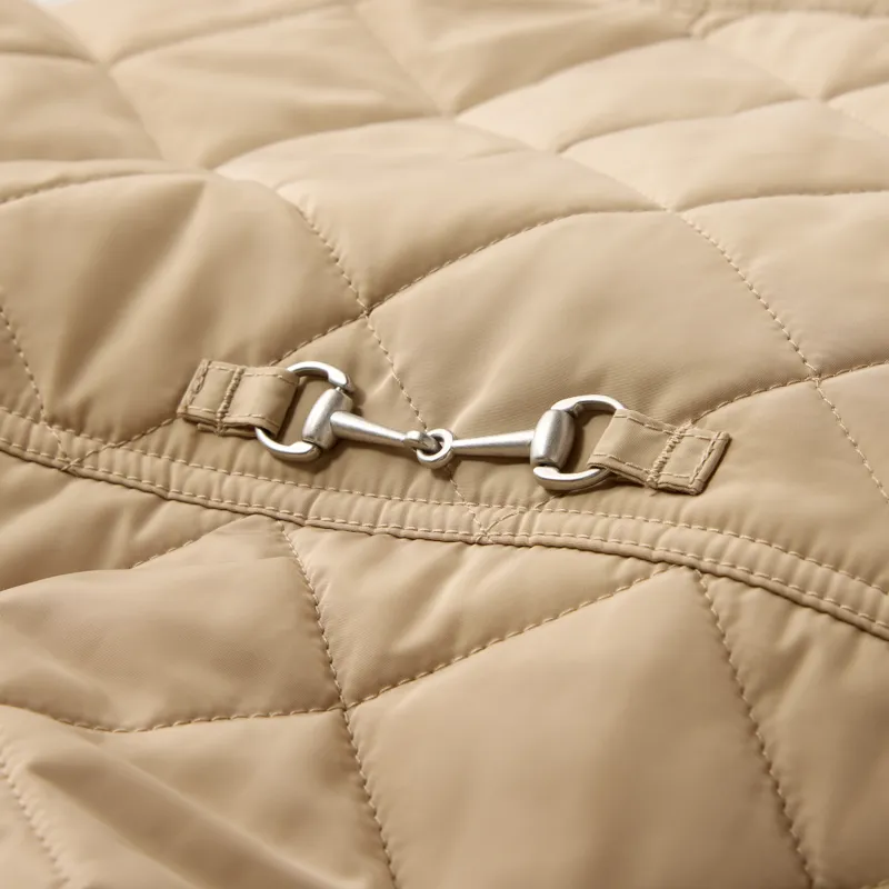 Ariat Womens Woodgate Quilted Jacket in Crockery-4