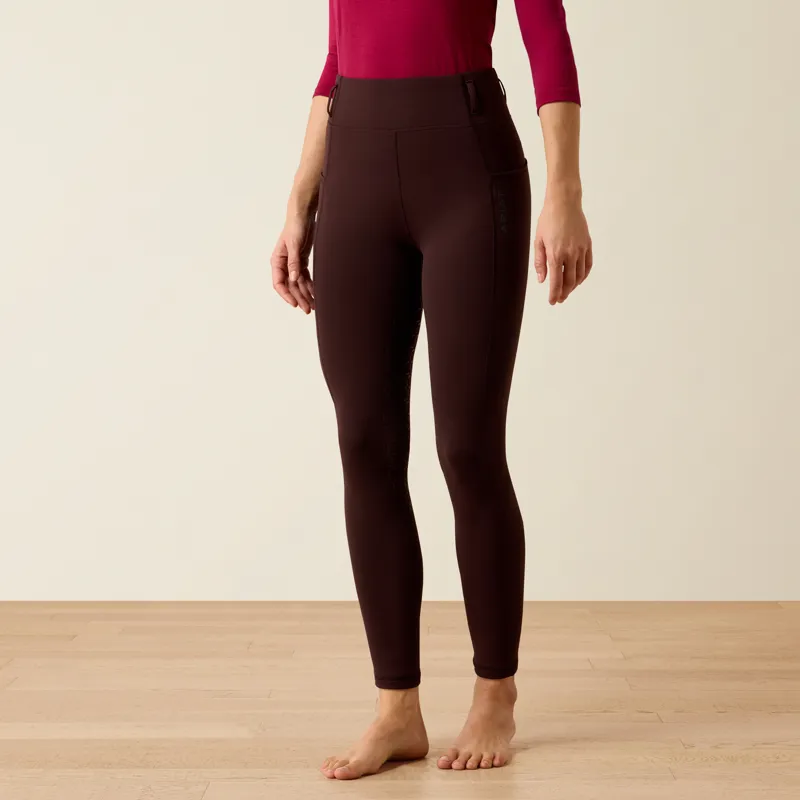 Ariat Womens Venture 2.0 Thermal Full Seat Tight Chocolate Plum-1