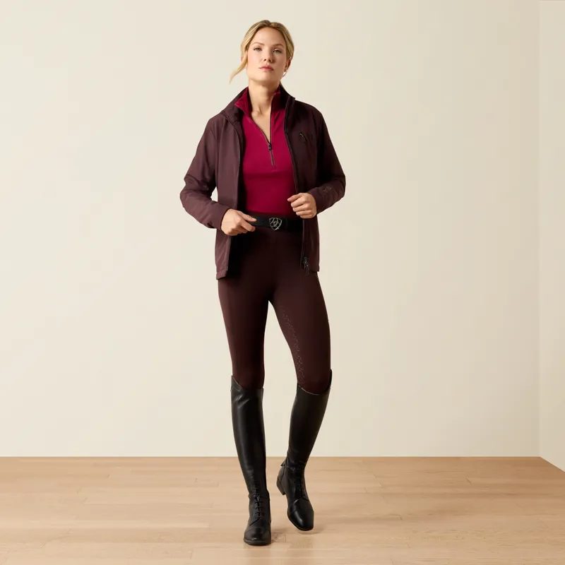 Ariat Womens Venture 2.0 Thermal Full Seat Tight Chocolate Plum-4