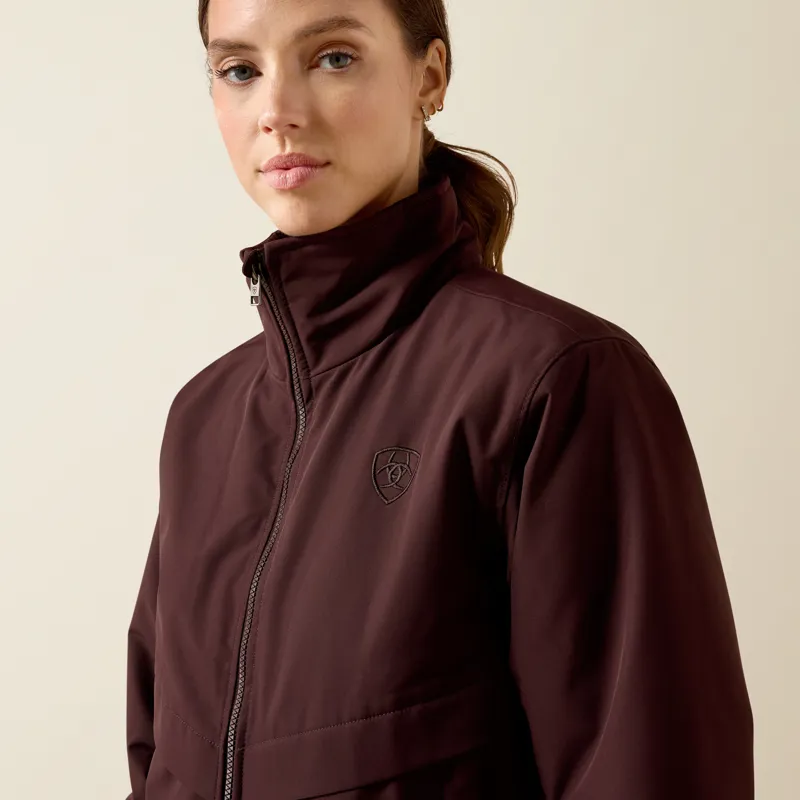Ariat Women's Stable 2.0 Insulated Jacket in Chocolate Plum-1
