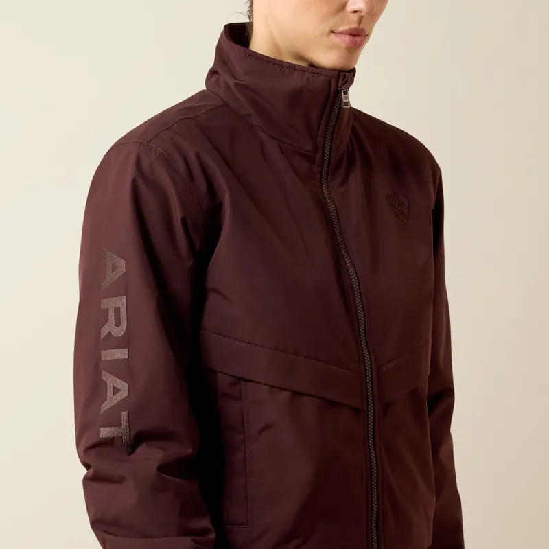 Ariat Women's Stable 2.0 Insulated Jacket in Chocolate Plum-3