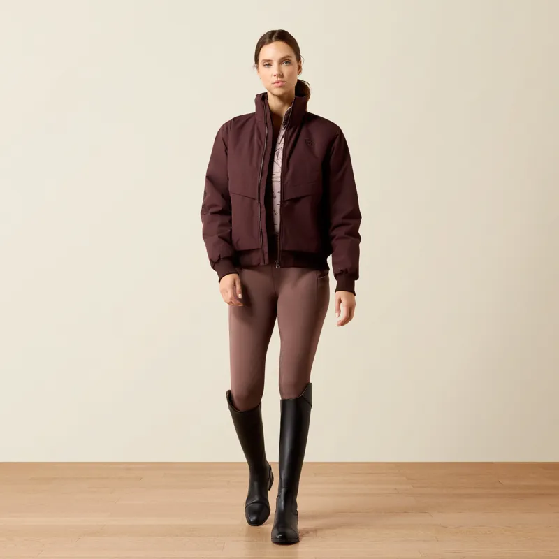 Ariat Women's Stable 2.0 Insulated Jacket in Chocolate Plum-4