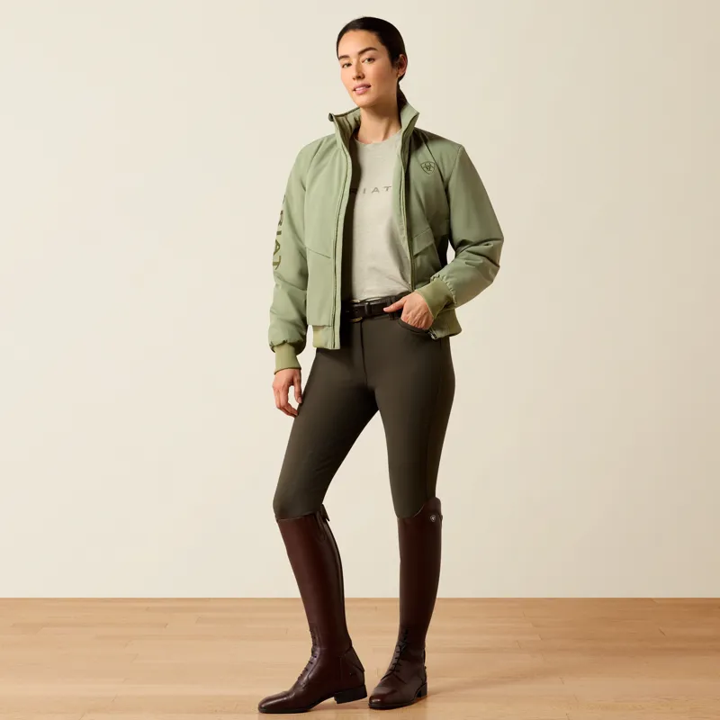 Ariat Women's Stable 2.0 Insulated Jacket in Oil Green-2