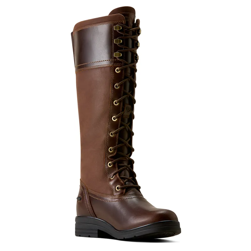 Ariat Womens Wythburn Waterproof Boot in Tobacco Brown-2