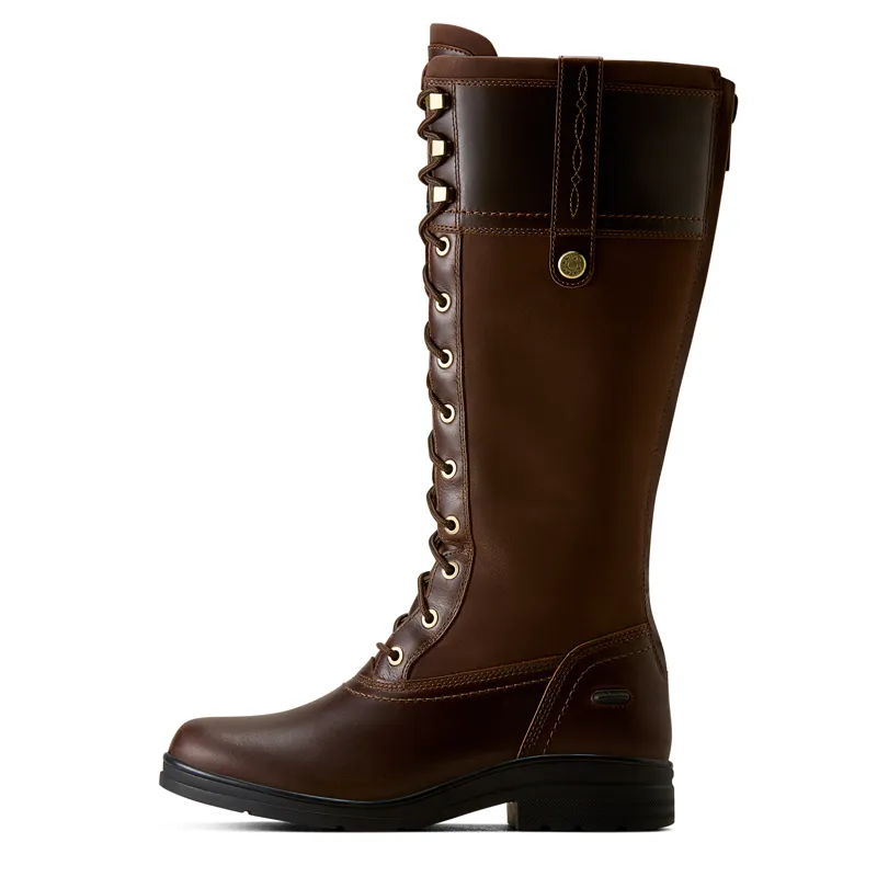 Ariat Womens Wythburn Waterproof Boot in Tobacco Brown-3
