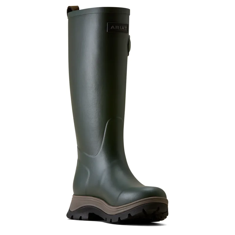 Ariat Women's Woodstock Rubber Boot in Olive Night