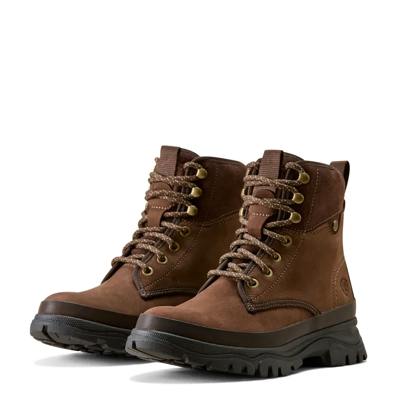 Ariat Womens Moresby Waterproof Boot Chocolate Truffle-1