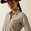 Ariat Women's Kirby Stretch Western Shirt in Chocolate Plum Stripe