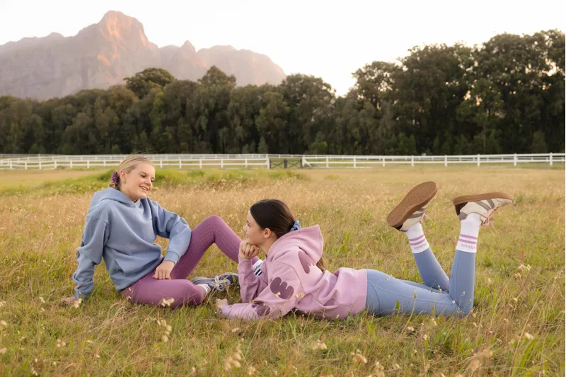 LeMieux Young Rider Sia Hoodie in Fondant-6