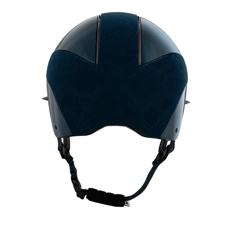 Gatehouse Oxer Riding Hat Standard Peak Navy-3