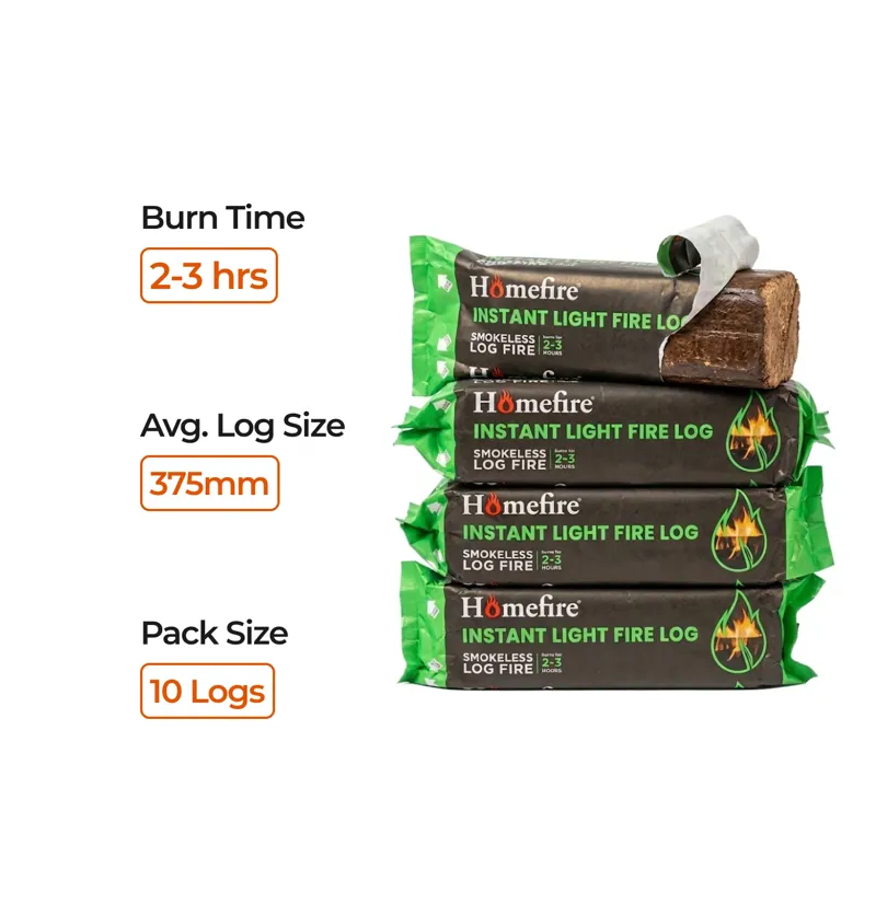 Homefire Instant Light Fire Log-1