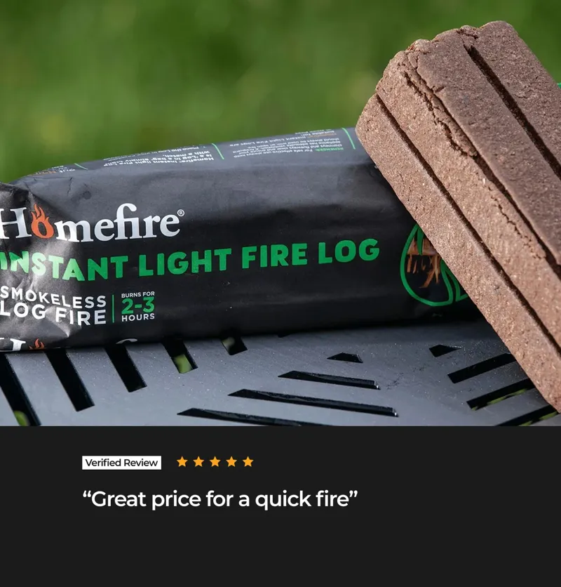 Homefire Instant Light Fire Log-2