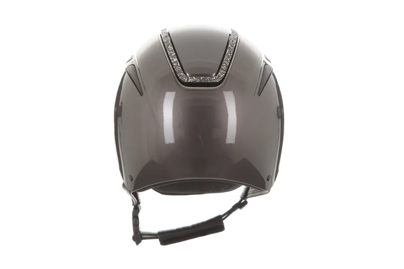 Evoke Callisto Classic Peak Metallic Graphite Marcasite Crystal Frame-1