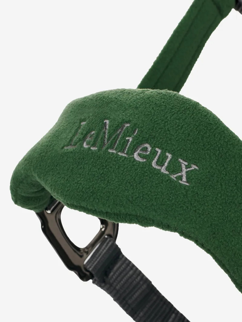 LeMieux Vogue Headcollar and Leadrope in Hunter Green-3